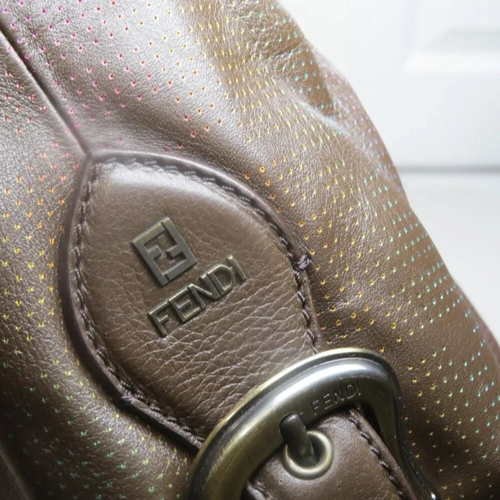 Fendi camoscio suede